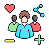icones relacionados ao título a seguir